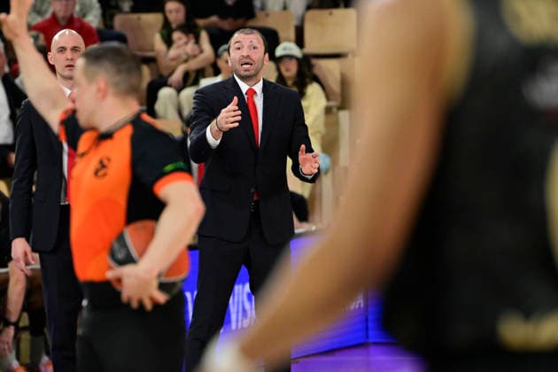 BASKET-BALL : AS Monaco VS Olimpia Milan - Turkish Airlines EuroLeague - 24 03 2026 Manuchar Markoishvili (Coach AS Monaco) - Turkish Airlines EuroLeague match between AS Monaco and Olimpia Milan on March 24, 2026 at the Gaston-MÃ decin sports hall in Monaco MonacoMonaco  Copyright: xWilliamxCannarellax