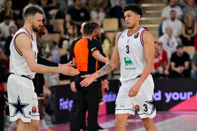 BASKET-BALL : AS Monaco VS Olimpia Milan - Turkish Airlines EuroLeague - 24 03 2026 Quinn Ellis (Milano) - Turkish Airlines EuroLeague match between AS Monaco and Olimpia Milan on March 24, 2026 at the Gaston-MÃ decin sports hall in Monaco MonacoMonaco  Copyright: xWilliamxCannarellax