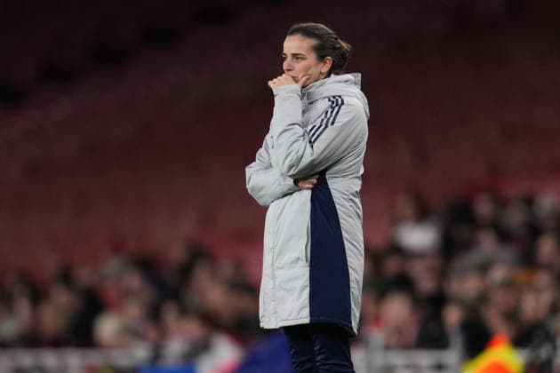 UEFA Women s Champions League Quarter-finals Arsenal v Chelsea Renee Slegers manager of Arsenal during the UEFA Women s Champions League Quarter-finals match Arsenal vs Chelsea at Arsenal Stadium, London, United Kingdom on 24 March 2026 (Photo by Harvey Murphy News Images) Copyright: xHarveyxMurphy NewsxImagesx