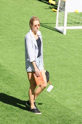 March 24, 2026, Miami Gardens, Florida, United States Of America: MIAMI GARDENS, FLORIDA - MARCH 20: Daria Medvedev is spotted on day 7 of the Miami Open at Hard Rock Stadium on March 23, 2026 in Miami Gardens, Florida. ...People: Daria Medvedev Miami Gardens United States Of America - ZUMAs214 20260324_ada_s214_019 Copyright: xSMGx