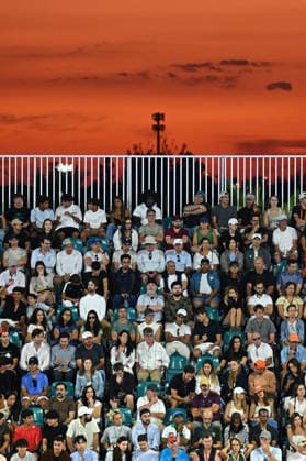 Itau Miami Tennis Open - Atmosphere Atmosphere at the Itau Miami Tennis Open in Miami , USA, on March 24, 2026. Photo by Corinne Dubreuil ABACAPRESS.COM Miami United States  Copyright: xDubreuilxCorinne ABACAx