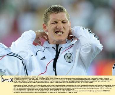 Football, EURO 2012, Bastian Schweinsteiger exercises self-criticism