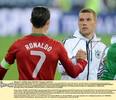 Football, EURO 2012, Germany - Portugal, Match scenes