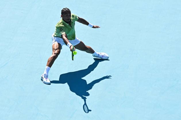 Itau Miami Tennis Open - Arthur Fils Arthur Fils (FRA) during his fourth round match at the Itau Miami Tennis Open in Miami , USA, on March 24, 2026. Photo by Corinne Dubreuil ABACAPRESS.COM Miami United States  Copyright: xDubreuilxCorinne ABACAx