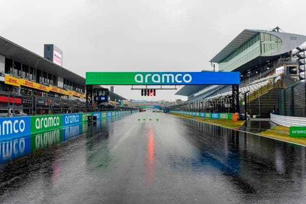SUZUKA It is raining during the Formula 1 Japan Suzuka at the Suzuka Formula 1 circuit on March 25, 2025 in Suzuka, Japan Photo by DeFodi Images
