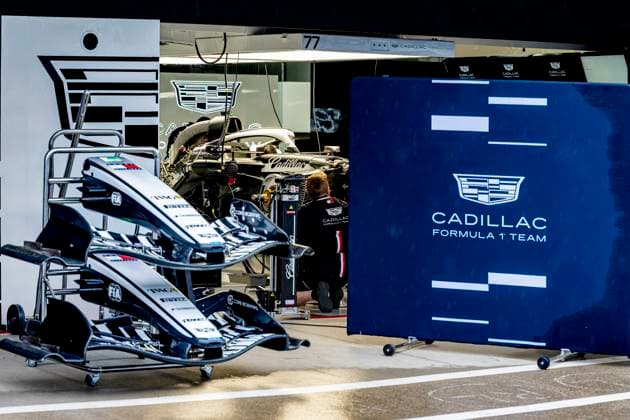 SUZUKA Work on the car of Formula 1 driver Valtteri Bottas or Cadillac Formula 1 Team during the Formula 1 Japan Suzuka at the Suzuka Formula 1 circuit on March 25, 2025 in Suzuka, Japan Photo by DeFodi Images