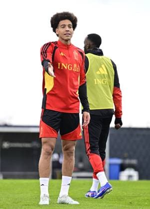 Belgian Red Devils - pre-World Cup 2026 training camp - training 25 03 2026 TUBIZE, BELGIUM - MARCH 25 : Witsel Axel midfielder of Belgium pictured during a training session at the training grounds of the Royal Belgian Football Association, in preparation to a mini-camp that will take place in the United States. There, the Belgian Red Devils, will play friendly games against the United States of America and Mexico as part of a pre-World Cup 2026 training camp on March 25, 2026 in Tubize, Belgium, 25 03 2026 Tubize Belgium  Copyright: xJanxDexMeuleneirx