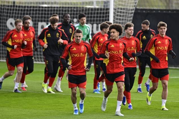 Football, Belgium national team, Training