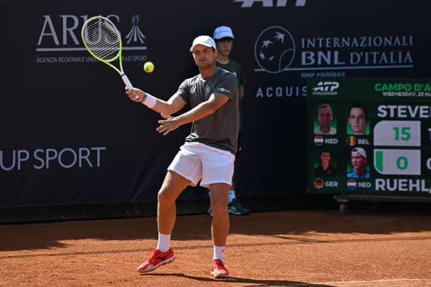 Tennis, ATP tournament in Naples