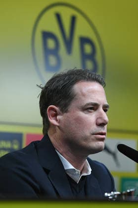 Soccer 1 Bundesliga Presentation of Nils Ole Book at Borussia Dortmund on 25 03 2026 at Signal Iduna Park in Dortmund Lars Ricken Managing Director Sport Dortmund xRx
