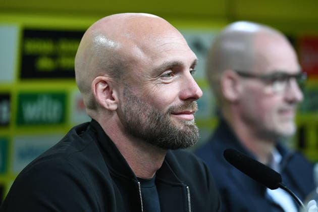 Soccer 1 Bundesliga Presentation of Nils Ole Book at Borussia Dortmund on 25 03 2026 at Signal Iduna Park in Dortmund Nils Ole Book Sports Director Dortmund xRx