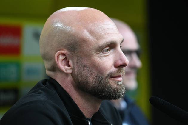 Soccer 1 Bundesliga Presentation of Nils Ole Book at Borussia Dortmund on 25 03 2026 at Signal Iduna Park in Dortmund Nils Ole Book Sports Director Dortmund xRx