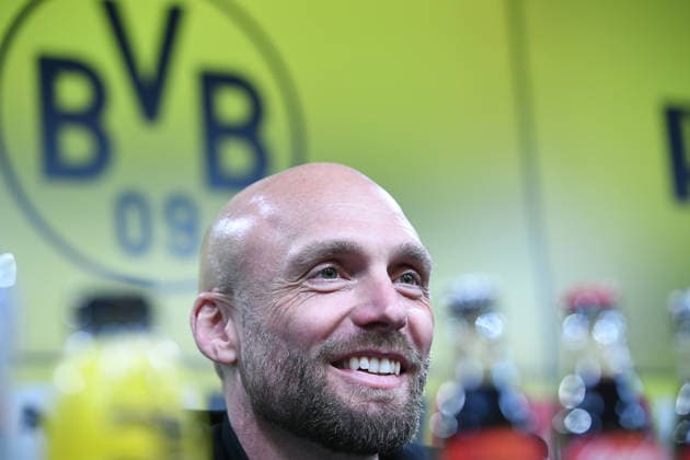 Soccer 1 Bundesliga Presentation of Nils Ole Book at Borussia Dortmund on 25 03 2026 at Signal Iduna Park in Dortmund Nils Ole Book Sports Director Dortmund xRx
