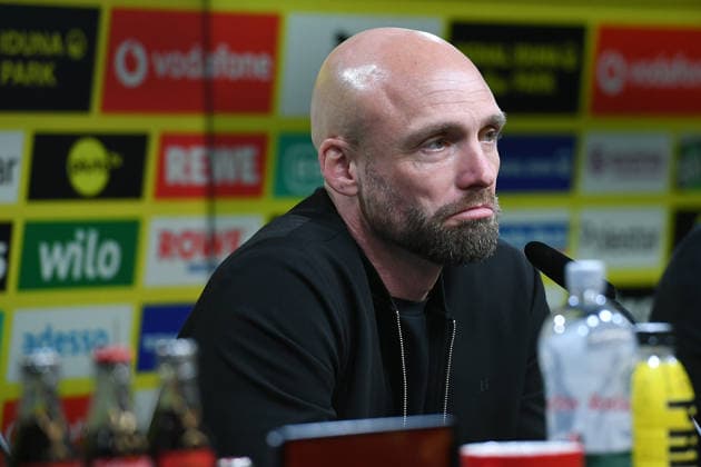 Soccer 1 Bundesliga Presentation of Nils Ole Book at Borussia Dortmund on 25 03 2026 at Signal Iduna Park in Dortmund Nils Ole Book Sports Director Dortmund xRx