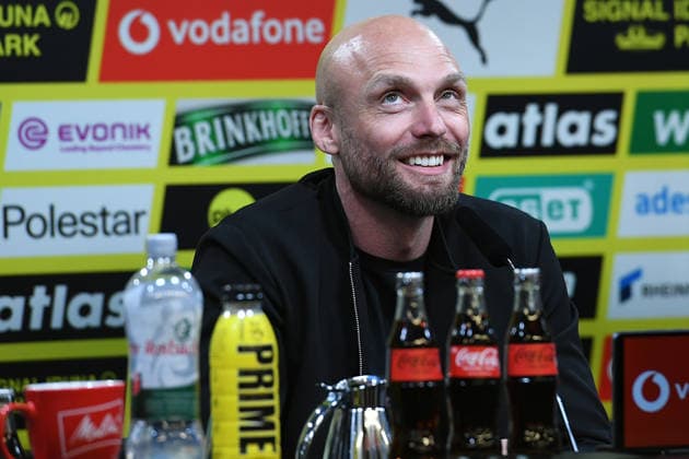 Soccer 1 Bundesliga Presentation of Nils Ole Book at Borussia Dortmund on 25 03 2026 at Signal Iduna Park in Dortmund Nils Ole Book Sports Director Dortmund xRx
