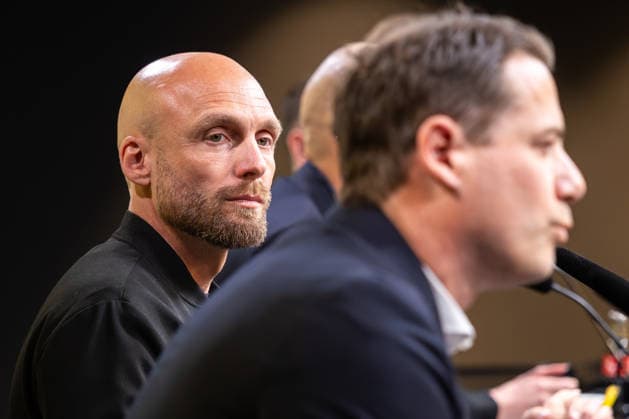25 03 2026, Football, Press conference, Presentation of the new sports director Ole Book Borussia Dortmund Sports director Ole Book Borussia Dortmund Dortmund Signal Iduna Park NRW Germany xRHR PHOTO ENx Copyright: DennisxEwert RHR-FOTOx RHR-FOTO DE