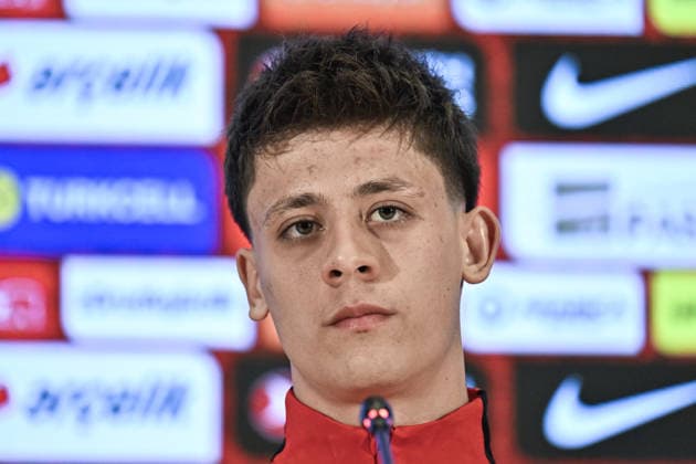 Ahead of Turkiye v Romania - FIFA World Cup, WM, Weltmeisterschaft, Fussball European Qualifiers ISTANBUL, TURKIYE - MARCH 25: Arda Guler of Turkiye speaks during a press conference, PK, Pressekonferenz ahead of the 2026 FIFA World Cup European Qualifiers playoff round against Romania at Hasan Dogan National Teams Training and Education Facilities in Istanbul, Turkiye on March 25, 2026. Muhammed Enes Yildirim Anadolu Istanbul Turkey. Editorial use only. Please get in touch for any other usage.  Copyright: x2026xAnadoluxMuhammedxEnesxYildirimx