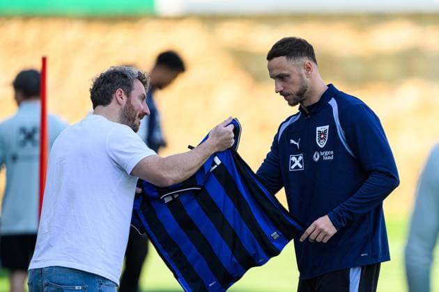 SOCCER - OEFB, training camp MARBELLA,SPAIN,25.MAR.26 - SOCCER - OEFB, Oesterreichischer Fussball-Bund, training camp. Image shows Marko Arnautovic (AUT).  GEPAxpictures xChristianxMoser