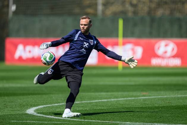SOCCER - OEFB, training camp MARBELLA,SPAIN,25.MAR.26 - SOCCER - OEFB, Oesterreichischer Fussball-Bund, training camp. Image shows Alexander Schlager (AUT).  GEPAxpictures xChristianxMoser