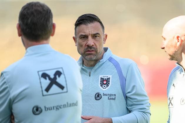 SOCCER - OEFB, training camp MARBELLA,SPAIN,25.MAR.26 - SOCCER - OEFB, Oesterreichischer Fussball-Bund, training camp. Image shows Christian Haser (AUT).  GEPAxpictures xChristianxMoser