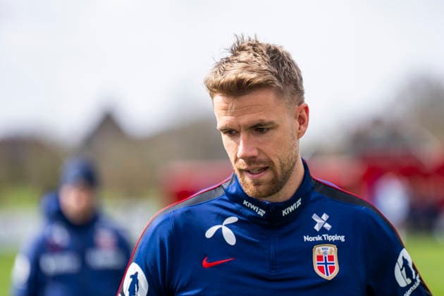 Training with the Norwegian men s national football team Amsterdam , Netherlands 20260325 Kristoffer Vassbakk Köpp Ajer during a training session with the Norwegian men s national football team at the AZ Alkmaar training Complex Photo Fredrik Varfjell NTB Amsterdam Netherlands EDITORIAL USE ONLY RESTRICTED USE FOR BETTING COMPANIES  Copyright: xFredrikxVarfjellx xNTBx