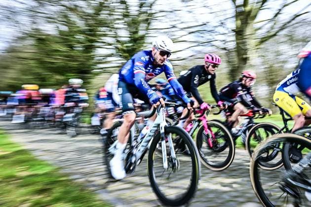 French Florian Senechal of Alpecin-Premier Tech pictured in action during the Ronde van Brugge men s elite one-day cycling race, 202,9 km from and to Brugge on Wednesday 25 March 2026. MAARTENxSTRAETEMANS  x168845216x