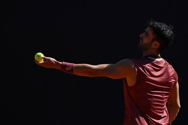 Andrea Pellegrino during the Men s Doubles match on day 2 of the Guerri Napoli Tennis Cup 125 at Tennis Club Napoli on March 25, 2026 in Naples, Italy  Copyright: xAndreaxRosito IPAxSportx xipa-agency.netx xx IPA_73411518 IPA_Agency_IPA73411518