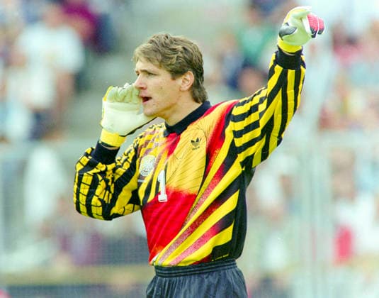 920615 Football, UEFA EURO, EM, Europameisterschaft,Fussball 1992, Group 2, Germany - Scotland 2-0: German goalkeeper Bodo Illgner. Photo: BILDBYRAN M026_07 M026_07 germany scotland 920615 scanx fotboll em em92 em 92 em 1992 em1992 group 2 bbeng dia football soccer sverige sweden germany v scotland euro uefa euro 1992 euro1992 euro92 european championships europamästerskap idrottsparken stadium norrkoping june 15 1992 *** 920615 Football, Uefa EURO 1992, Group 2, Germany Scotland 2 0 German goalkeeper Bodo Illgner Photo BILDBYRAN M026 07 M026 07 germany scotland 920615 scanx fotboll em em92 em 92 em 1992 em1992 group 2 bbeng dia football soccer sverige sweden germany v scotland euro uefa euro 1992 euro1992 euro92 european championships europamästerskap idrottsparken stadium norrkoping june 15 1992  Copyright: BILDBYRAN BB920615BB144