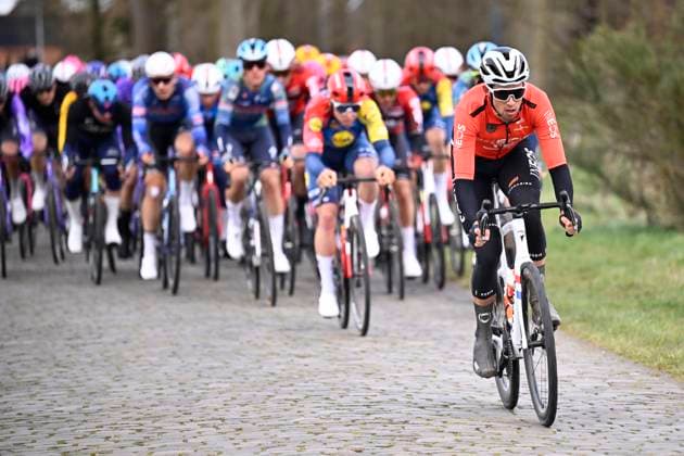 Tour of Bruges 2026 Cycling Race BRUGGE, BELGIUM - MARCH 25 : rider of team INEOS Grenadiers during the 50th edition of Tour of Bruges an UCI World Tour 1.UWT one day cycling road race for Men Elite of 202.9 km with start in Brugge and finish in Brugge on March 25, 2026 in Brugge, Belgium, 25 03 2026 ( Motordriver Kenny Verfaillie - Brugge Belgium  Copyright: xTomasxSiskx