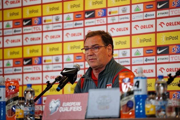 Jan Urban seen during Official press conference, PK, Pressekonferenz and training of Polish National football team before World Cup 2026 play off semifinal game against Albania (Maciej Rogowski Ball Raw Images) Warsaw PGE Narodowy Poland Copyright: xMaciejxRogowskix maciejrogowski_conferencepolandalbania_2526-37