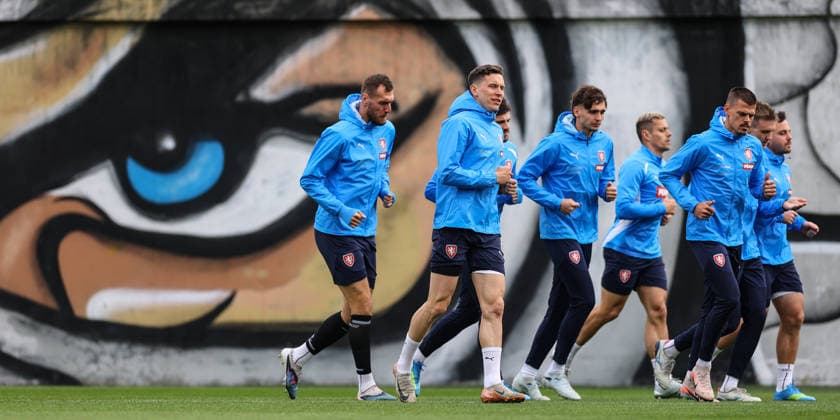 Sport Bilder des Tages Czechia Squad Training, Fortune Arena, Prague, Czech Republic 25 3 2026 LukaÅ¡ Provod LukaÅ¡ Provod 25 3 2026  Copyright: x INPHO BenxBradyx BB3_0759