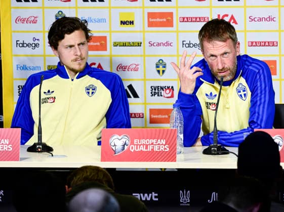 Football, Sweden national team, Press conference