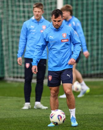 Czechia Squad Training, Fortuna Training Ground, Prague, Czech Republic 25 3 2026 Pavel Bucha Pavel Bucha 25 3 2026  Copyright: x INPHO BenxBradyx BB3_0390
