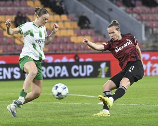 Football, Women, Europa Cup, Sparta Prague - Hammarby IF
