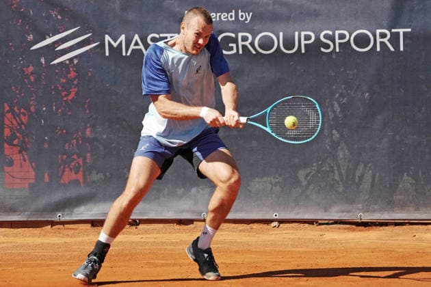 NAPOLI 25-03-2026 ATP, Tennis Herren CHALLENGER 125 -GUERRI NAPOLI TENNIS CUP 2026 Encounter Andrea Pellegrino (ITA) VS Vitaliy Sachko (UKR) in the photo:Vitaliy Sachko , Tennis Club Napoli. Copyright: xFOTOAGENZIAx