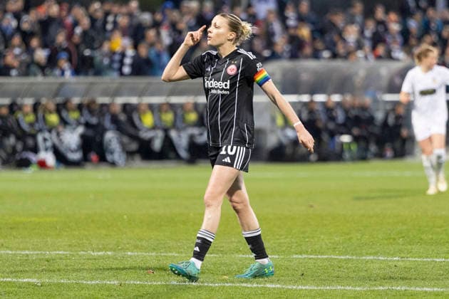 UEFA Womens Europa Cup Eintracht Frankfurt BK Häcken, 25 03 2026 Laura Freigang Eintracht Frankfurt 10 , Crop, Portrait Portrait, Eintracht Frankfurt BK Häcken, Frankfurt, Stadion am Brentanobad, 25 3 2026 Copyright: xBEAUTIFULxSPORTS Gawlikx