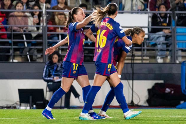 Real Madrid CF v FC Barcelona UEFA Womens Champions League 2025 26 UEFA Womens Champions League 2025 26 First match between Real Madrid C F and FC Barcelona at Estadio Alfredo Di Stefano on March 25, 2026 in Madrid, Spain Valdebebas Estadio Alfredo Di Stefano Madrid Madrid Madrid Madrid Spain Copyright: xALEJANDROxMATIASx