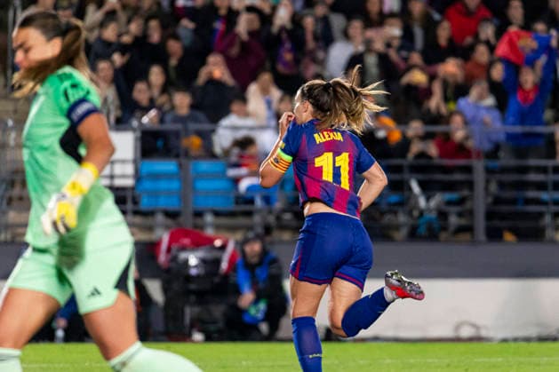 Real Madrid CF v FC Barcelona UEFA Women s Champions League 2025 26 UEFA Womens Champions League 2025 26 First match between Real Madrid C F and FC Barcelona at Estadio Alfredo Di Stefano on March 25, 2026 in Madrid, Spain Valdebebas Estadio Alfredo Di Stefano Madrid Madrid Madrid Madrid Madrid Spain Copyright: xALEJANDROxMATIASx