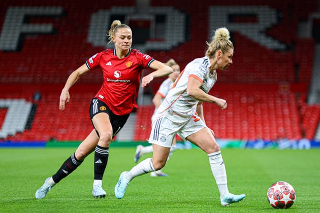Football, Women, CL, Manchester United - FC Bayern Munich