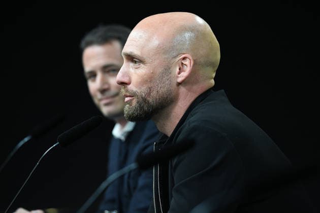 Soccer 1 Bundesliga Presentation of Nils Ole Book at Borussia Dortmund on 25 03 2026 at Signal Iduna Park in Dortmund Nils Ole Book Sports Director Dortmund xRx