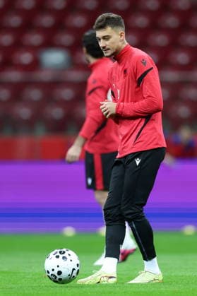 WARSZAWA 25.03.2026 TRENING REPREZENTACJI ALBANII --- ALBANIA FOOTBALL national team, Nationalteam TRAINING SESSION IN WARSAW ERNEST MUCI FOT. PIOTR KUCZA FOTOPYK NEWSPIX.PL --- newspix.pl POLAND OUT! 
