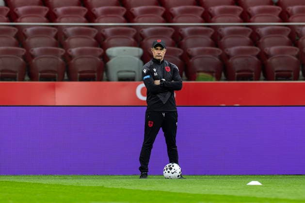 WARSZAWA 25.03.2026 TRENING REPREZENTACJI ALBANII --- ALBANIA FOOTBALL national team, Nationalteam TRAINING SESSION IN WARSAW SYLVINHO FOT. PIOTR KUCZA FOTOPYK NEWSPIX.PL --- newspix.pl POLAND OUT! 
