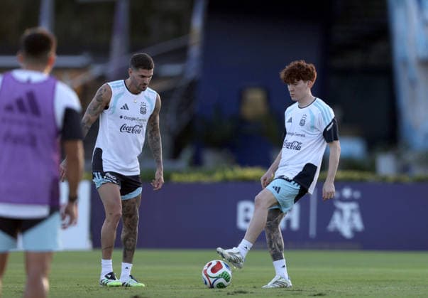 Argentina National Team training Photo FOTOBAIRES Copyright: xxx