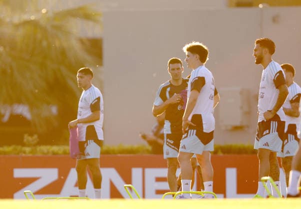 Argentina National Team training Photo FOTOBAIRES Copyright: xxx