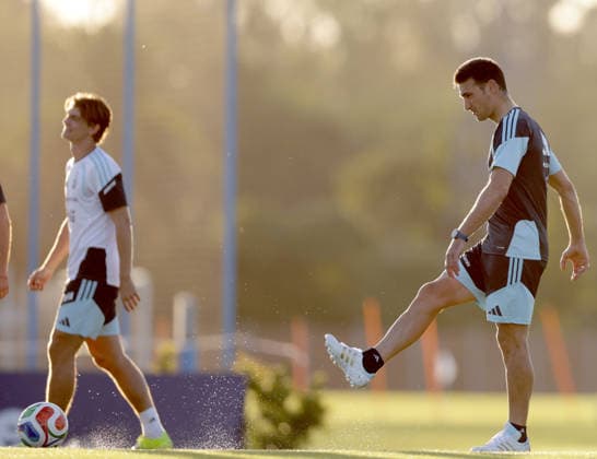 Argentina National Team training Photo FOTOBAIRES Copyright: xxx