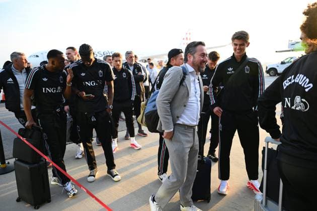 United States v Belgium - FIFA World Cup, WM, Weltmeisterschaft, Fussball Stage Media Activities 26 03 2026 ATLANTA, UNITED STATES - MARCH 26 : Mannaert Vincent sports director of Royal Belgian Football Federation pictured during arrival at the Atlanta airport prior to the friendly game between United States of America and Belgium as part of a pre-World Cup 2026 training camp on March 26, 2026 in Atlanta, United States, 26 03 2026 Atlanta United States  Copyright: xVincentxKalutx