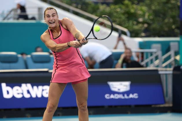 Tennis, WTA tournament in Miami