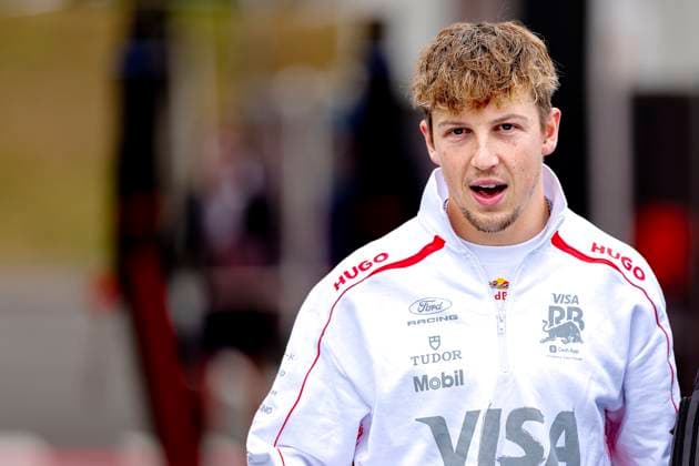 SUZUKA Formula 1 driver Liam Lawson of Visa Cash App Racing Bulls Formula One Team during the Formula 1 Japan Suzuka media day at the Suzuka Formula 1 circuit on March 26, 2025 in Suzuka, Japan Photo by DeFodi Images