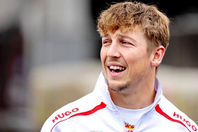 SUZUKA Formula 1 driver Liam Lawson of Visa Cash App Racing Bulls Formula One Team during the Formula 1 Japan Suzuka media day at the Suzuka Formula 1 circuit on March 26, 2025 in Suzuka, Japan Photo by DeFodi Images