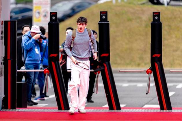 SUZUKA Formula 1 driver Oliver Bearman of TGR Haas F1 Team during the Formula 1 Japan Suzuka media day at the Suzuka Formula 1 circuit on March 26, 2025 in Suzuka, Japan Photo by DeFodi Images